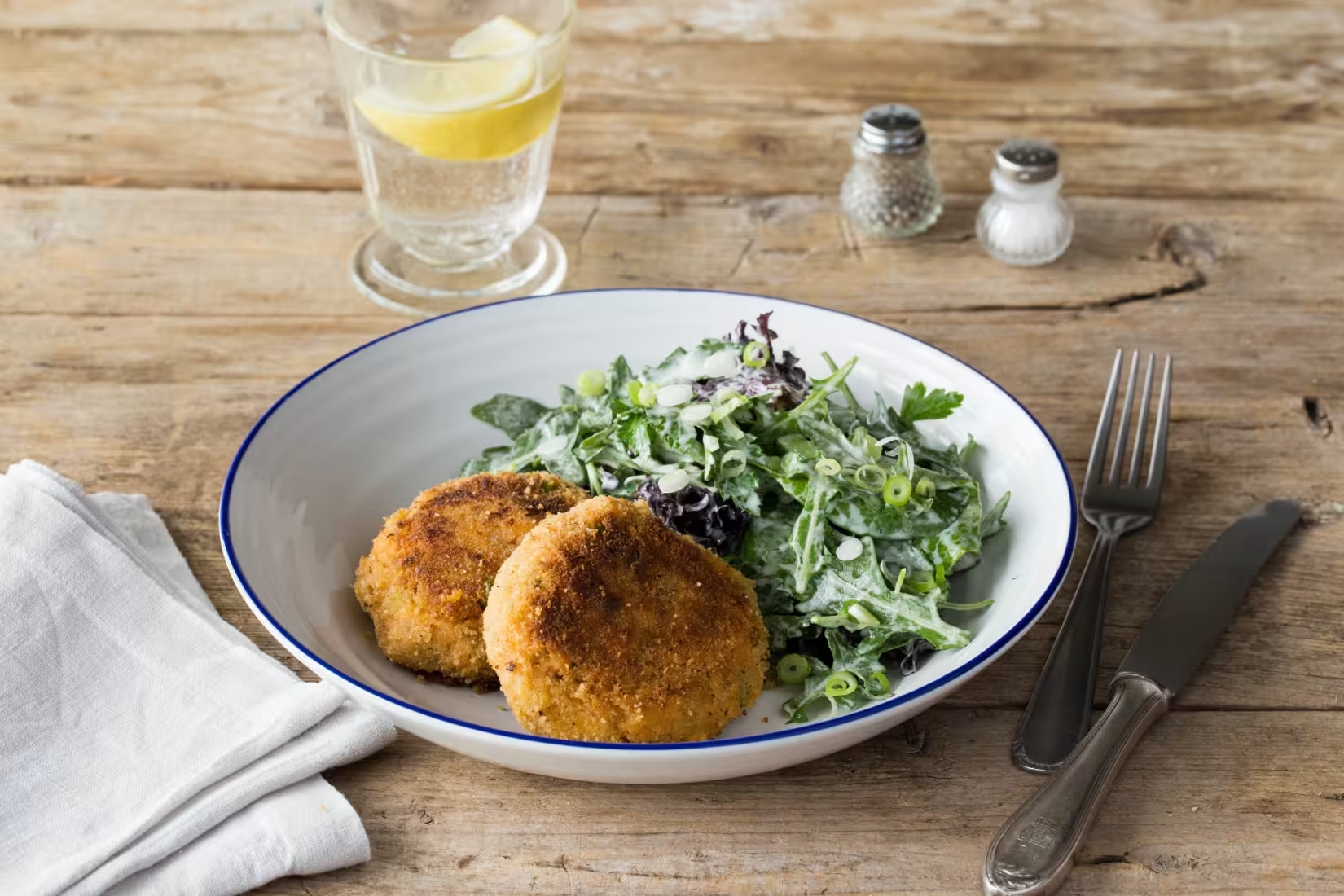 Salmon Fishcakes with a Citrus Salad - Bermy Recipe Box
